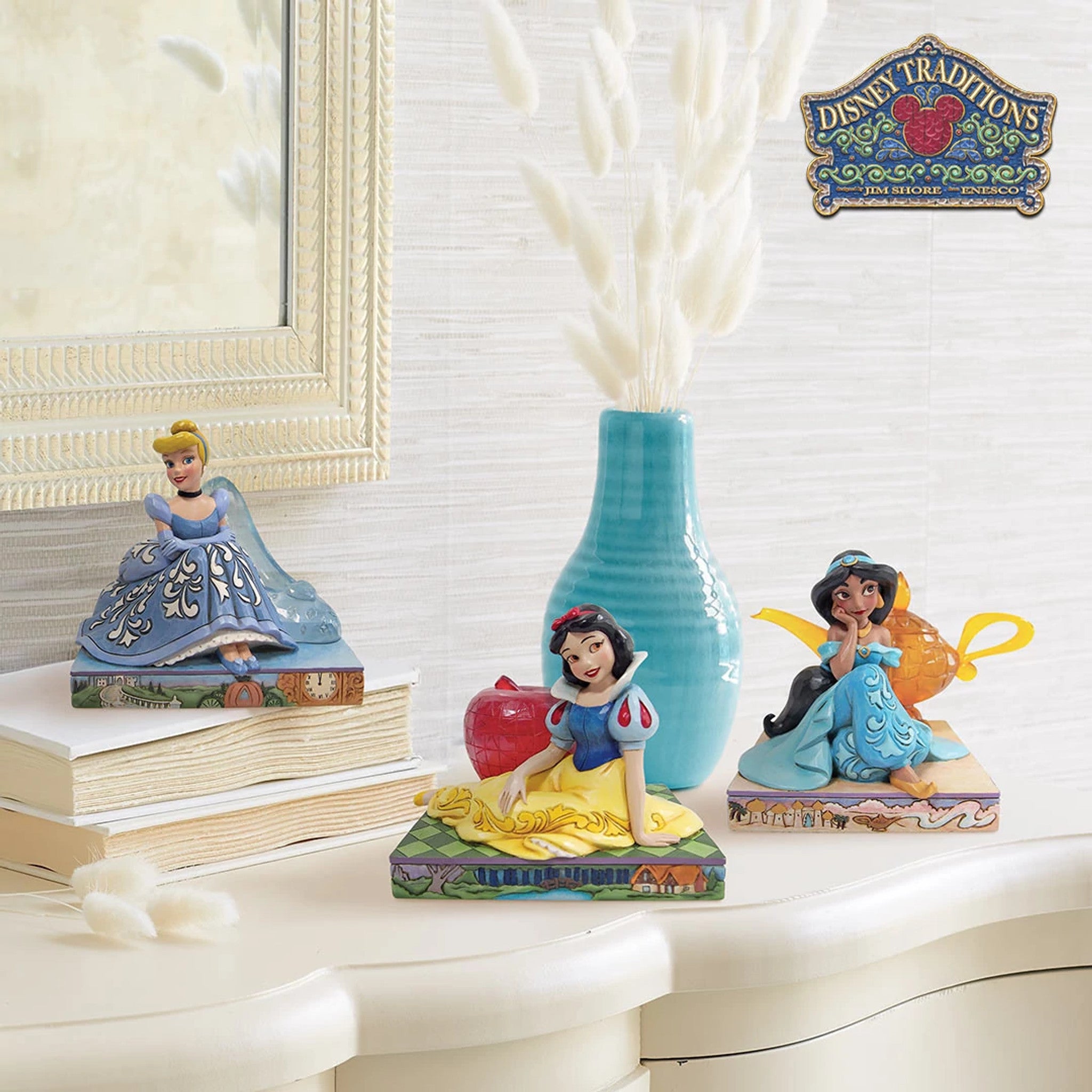 Jim Shore Disney Snow White and Apple Figurine, 4.8 - Figurines - Hallmark