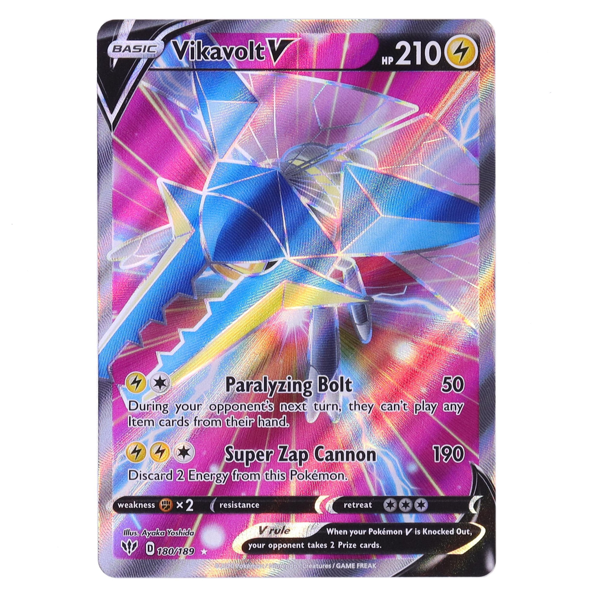 Pokemon Darkness Ablaze Ultra Rare Vikavolt V #180