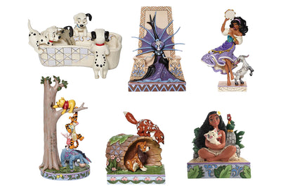 Arriving 03/01/21 - Disney Traditions Feature Film Anniversary Figurines