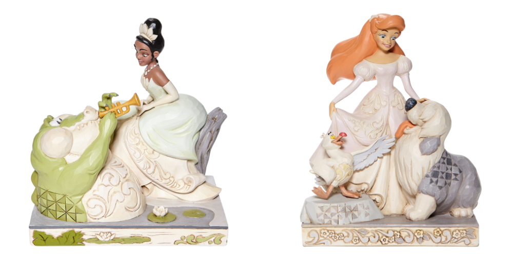 m i aさま専用Disney Traditions White wood 6体 m i aさま専用Disney