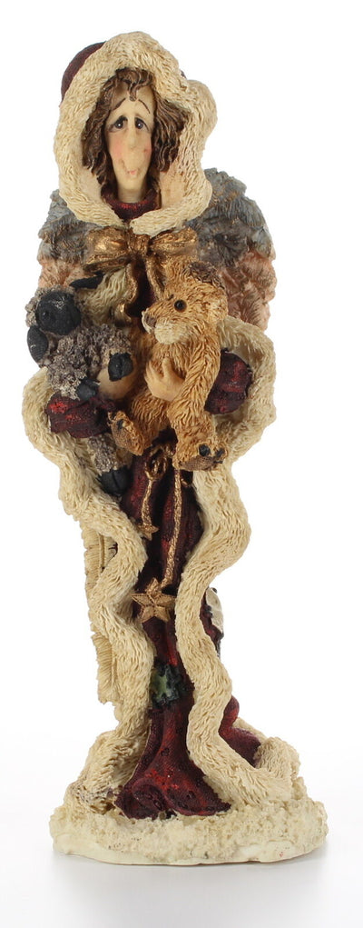 Boyds Bears Folkstone Figurine Christmas Abigail Peaceable Kingdom Style #2829