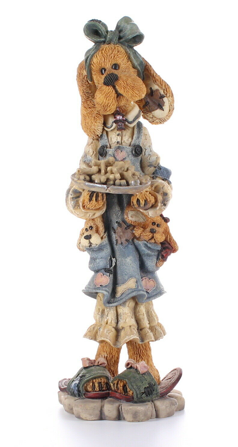 Boyds Bears & Friends Collectible Folkstone Figurine Betty Biscuit Style #2870