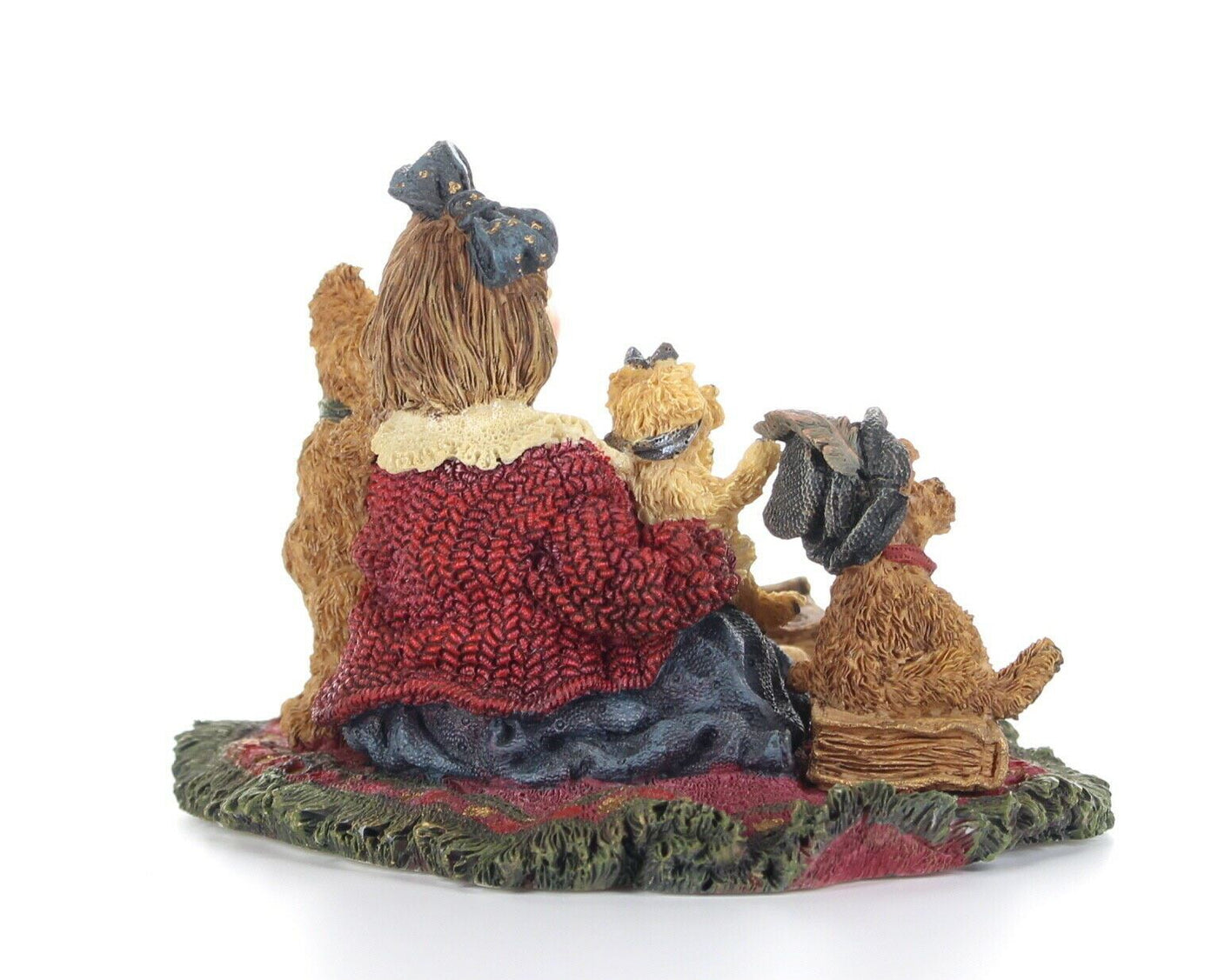 Boyds Bears Dollstone Figurine Kelly & Company The Bear Collector #3542 Box