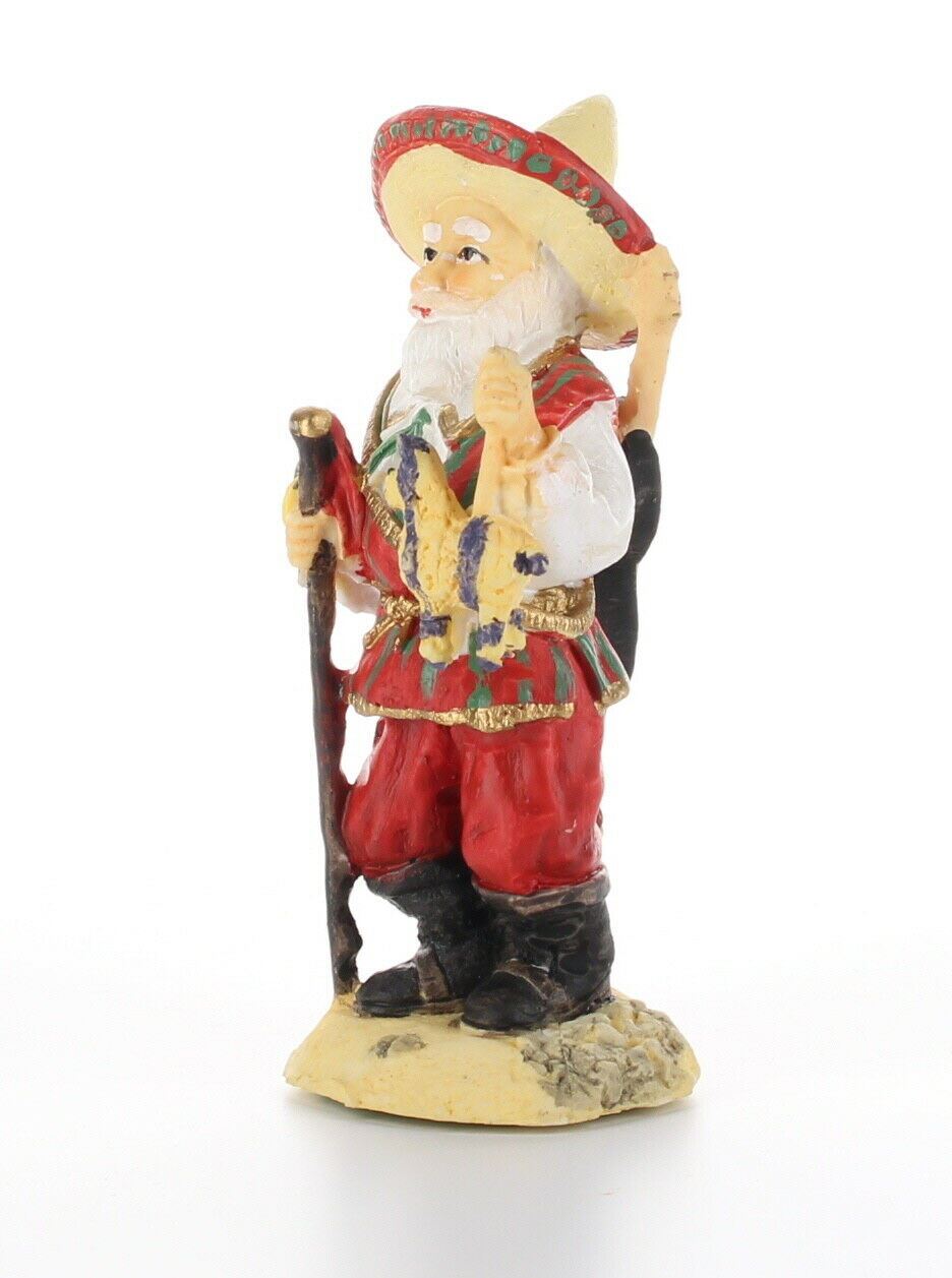 International Santa Clause Collection Christmas Figurine - Pancho Navidad Mexico