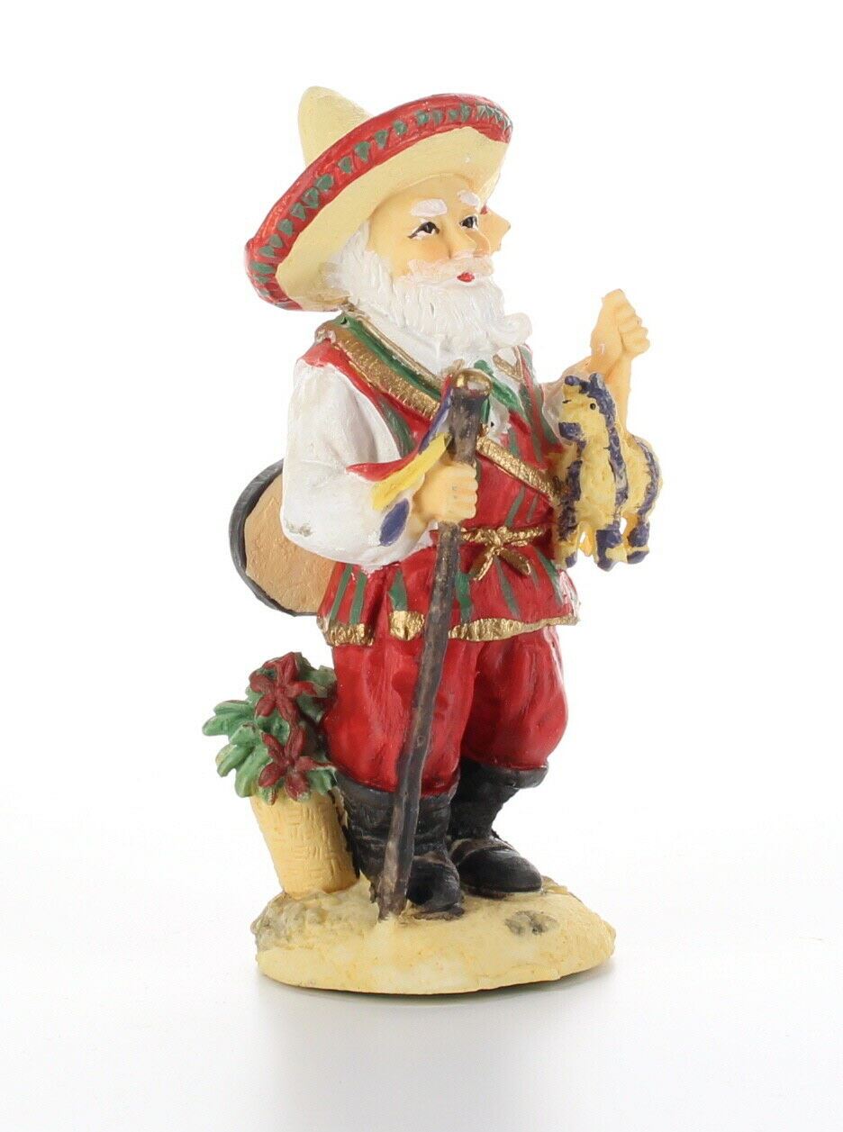 International Santa Clause Collection Christmas Figurine - Pancho Navidad Mexico