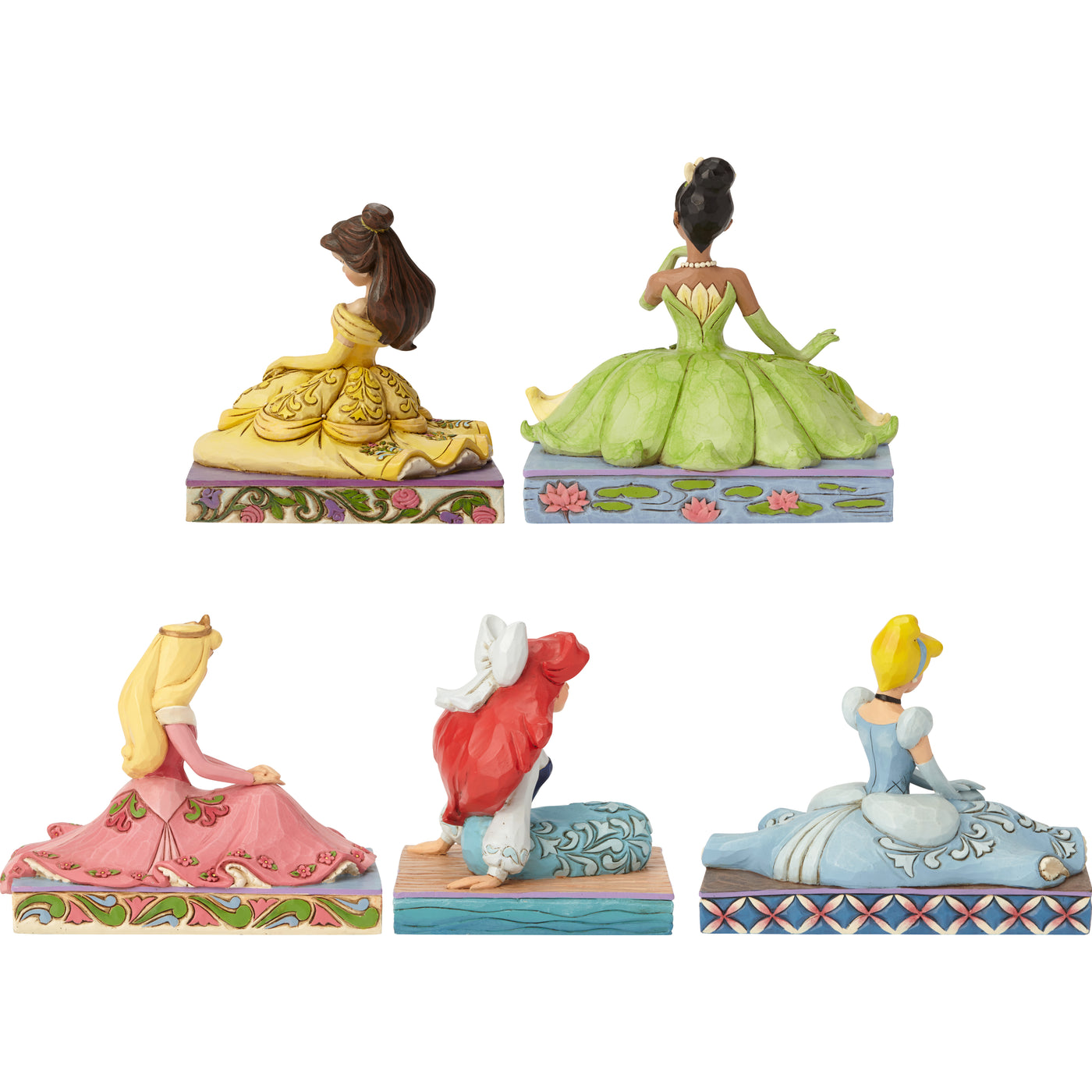 Ariel Be Bold, Aurora Be True, Tiana Be Independent, Cinderella Be Charming & Belle Be Kind
