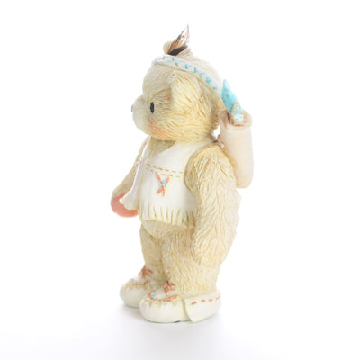Cherished Teddies Vintage Figurine Wyatt I'm Called Little Running Bear 1994