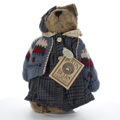Boyds-Bears-&-Friends-Plush-Bear-bear-with-blue-sweater-and-blue-gingham-dress-and-bow-01998-51