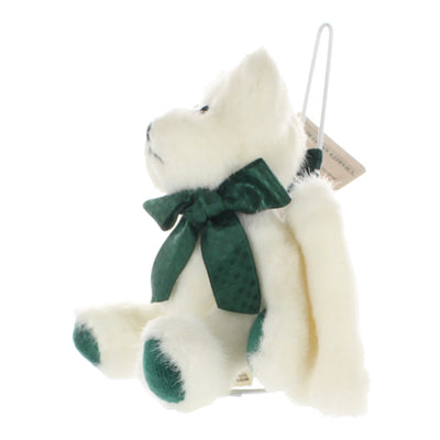 Boyds-Bears-&-Friends-Plush-Bear-white-winged-bear-green-feet-and-bow