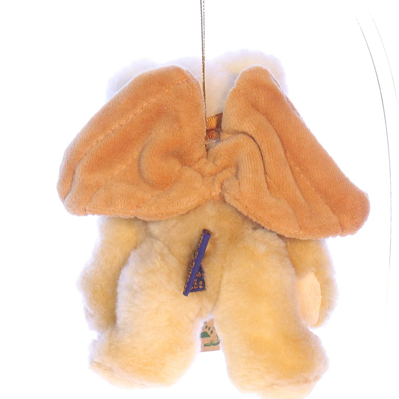Boyds_Bears_and_Friends_56232-08_Serena_Goodnight_Angel_Christmas_Ornament_Stuffed_Animal_1990 Back View