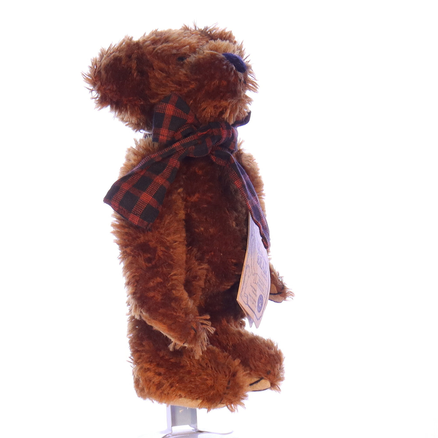 Boyds_Bears_and_Friends_590070-05_Reagan_V_Bearington_The_Original_Mohair_Bear_Collection_Stuffed_Animal_1997 Front Right View