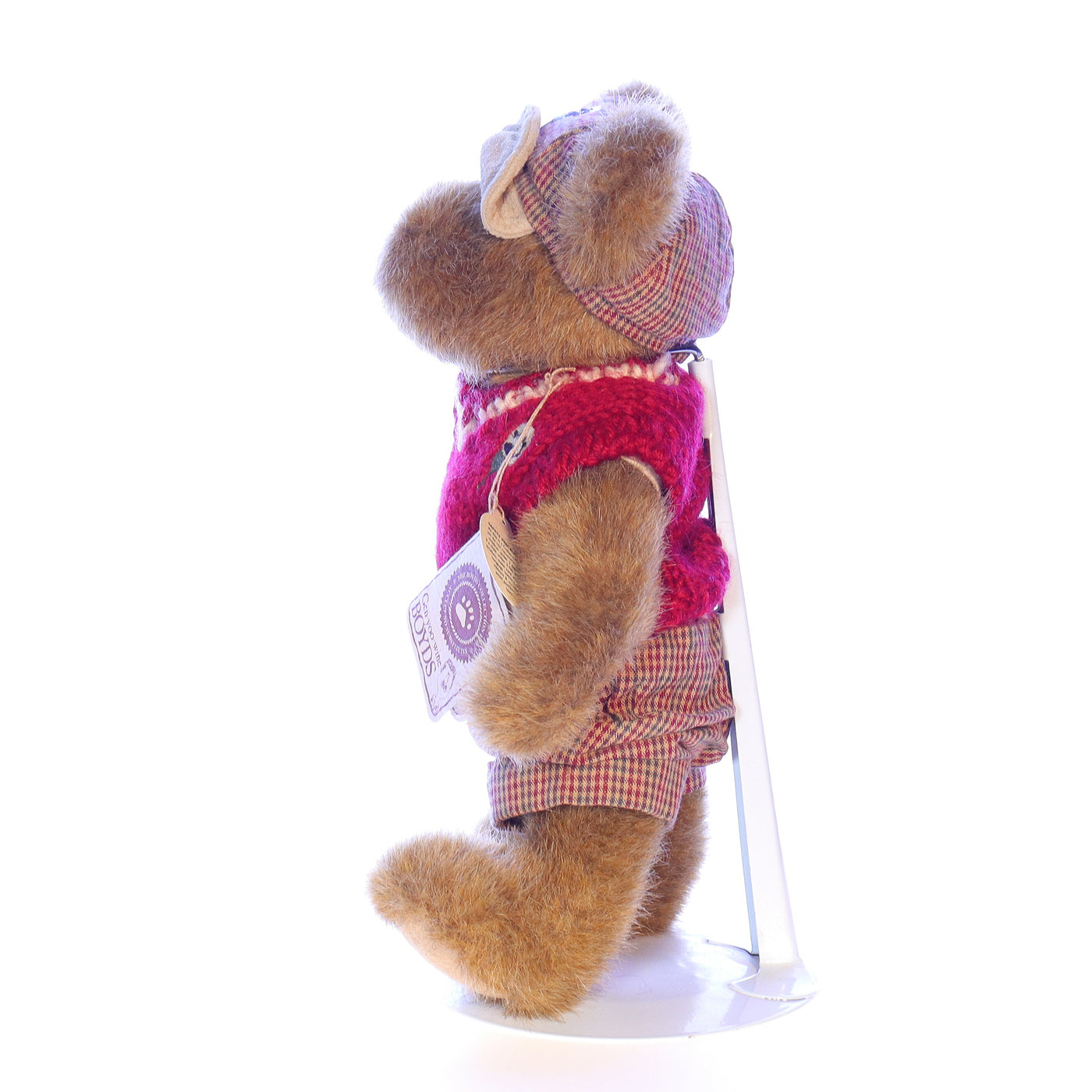 Boyds_Bears_and_Friends_918339_Putter_T_Parfore_TJs_Best_Dressed_Stuffed_Animal_1988 Left Side View