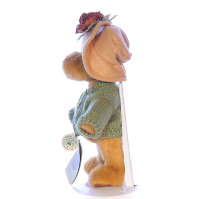 Boyds_Bears_and_Friends_91833_Mrs_Trumbull_Fashion_Stuffed_Animal_1985 Left Side View
