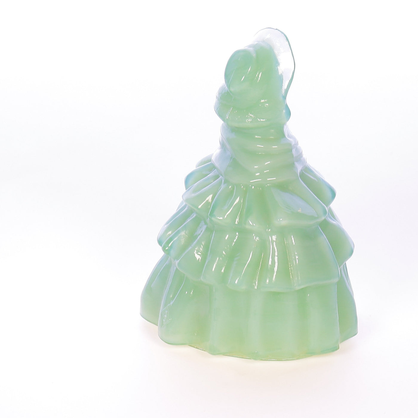 Boyds Crystal Art Glass Vintage Louise the Doll 4.25 Inch Figurine Louise Doll Ice Green 10-23-79 SKU 005