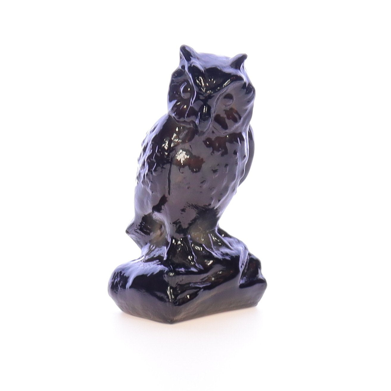 Boyds_Crystal_Art_Glass_Vintage_Owl_Sculpture_3.5_Inch_Figurine_1979_SKU_035_01