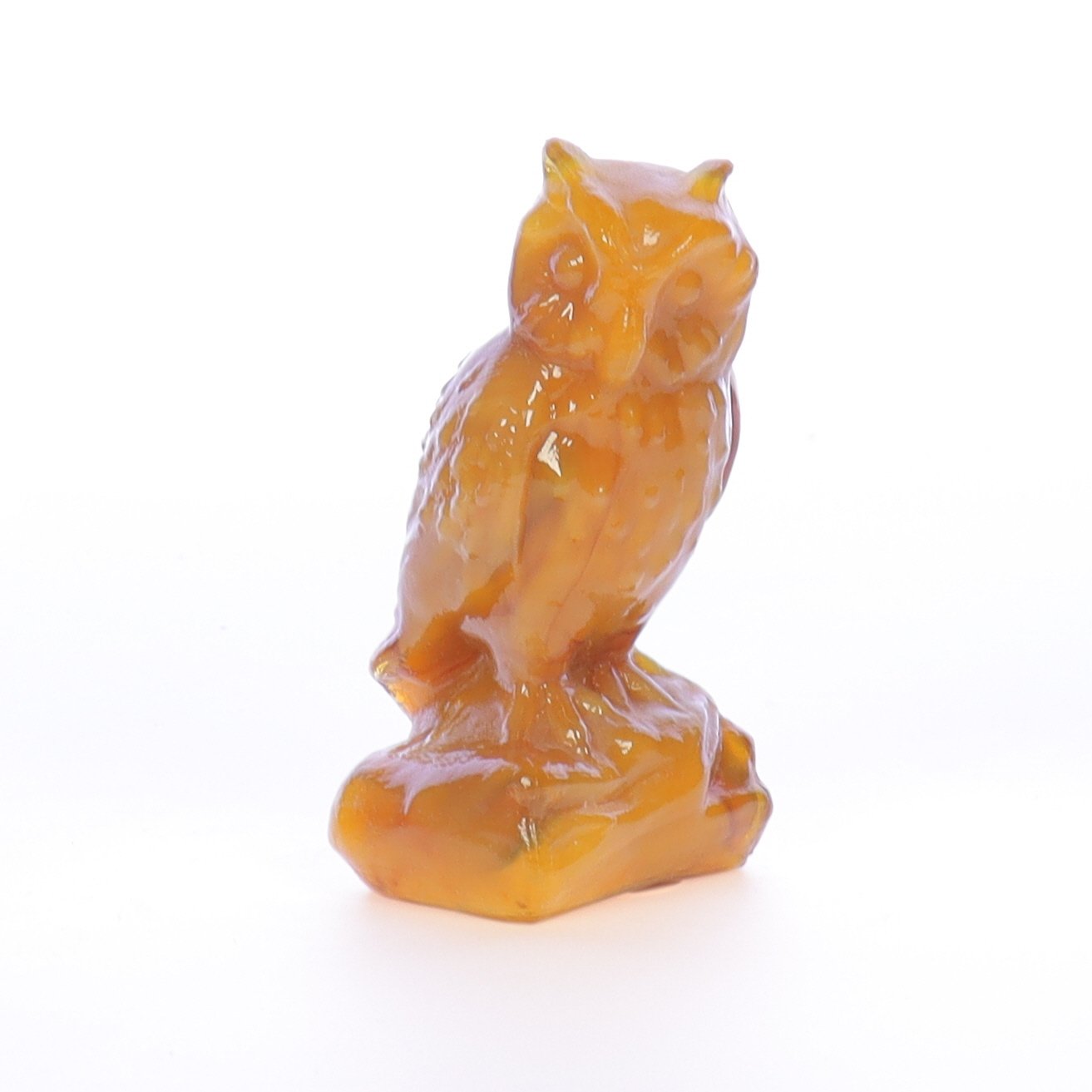 Boyds_Crystal_Art_Glass_Vintage_Owl_Sculpture_3.5_Inch_Figurine_1979_SKU_060_01