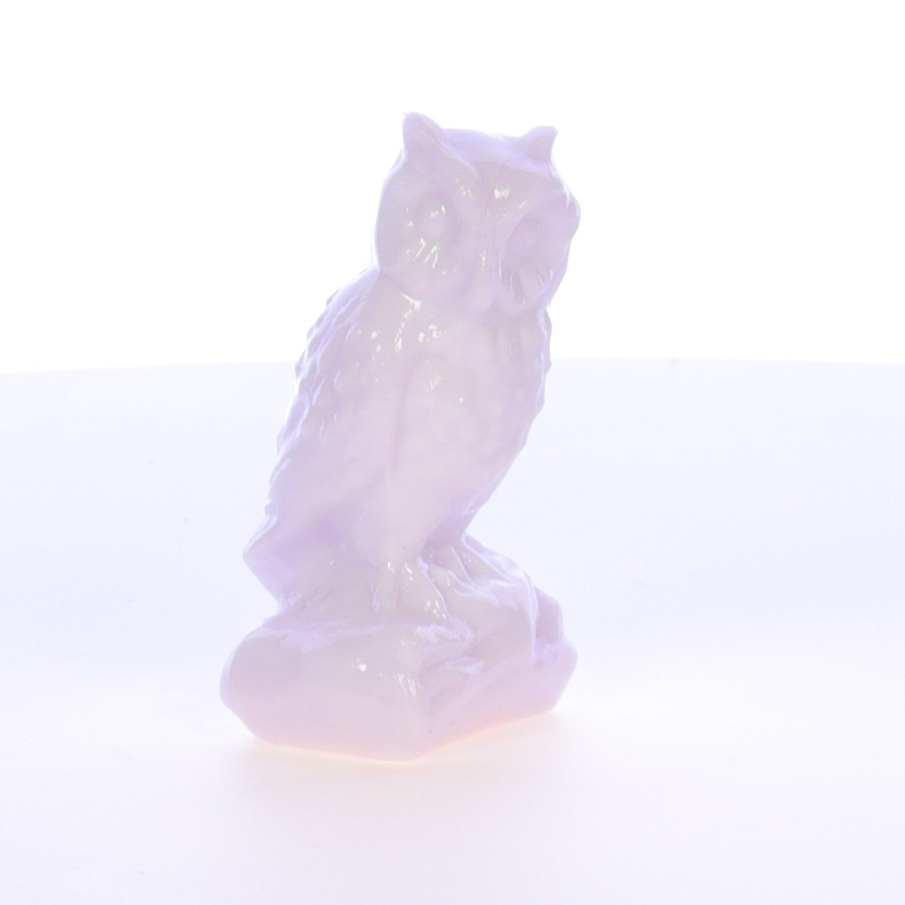 Boyds_Crystal_Art_Glass_Vintage_Owl_Sculpture_3.5_Inch_Figurine_1979_SKU_076_01