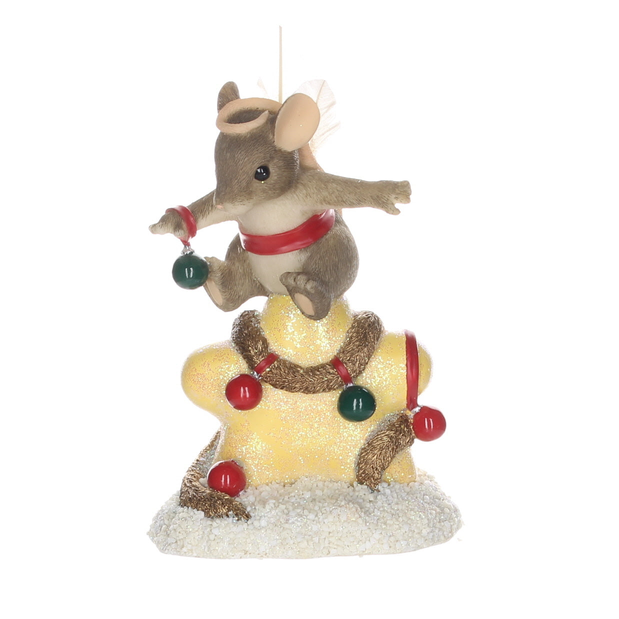 Charming Tails 98279 The Christmas Star Christmas Figurine Box Front View