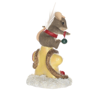 Charming Tails 98279 The Christmas Star Christmas Figurine Box Back Right View