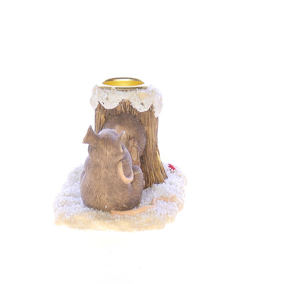 Charming_Tails_Tree_Stump_Candlestick_Mice_Christmas_Figurine Right View