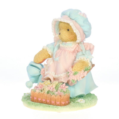Cherished_Teddies_626074_Mary_Mary_Quite_Contrary_Friendship_Blooms_With_Loving_Care_Nursery_Rhymes_Figurine_1993Front View