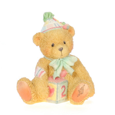 Cherished_Teddies_911321_Age_2_Two_Sweet_Two_Bear_Birthday_Figurine_1992Front View