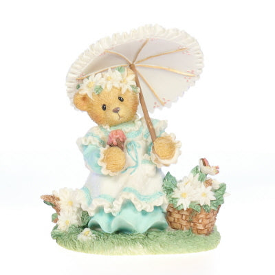 Cherished_Teddies_Kimberly_Summer_Brings_A_Season_Of_Warmth_Spring_Figurine_1997Front View