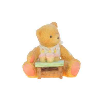 Cherished Teddies by Priscilla Hillman Resin Figurine Age 3Three Cheers For You_
