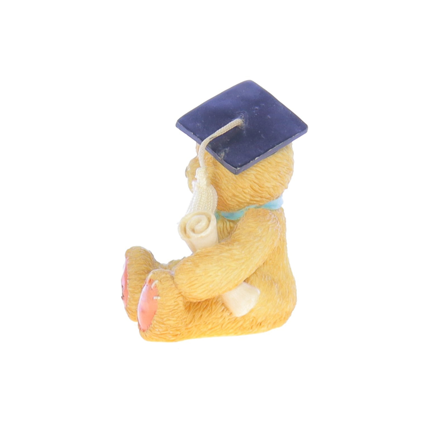 Cherished Teddies by Priscilla Hillman Resin Figurine Graduation Bear with Diploma_