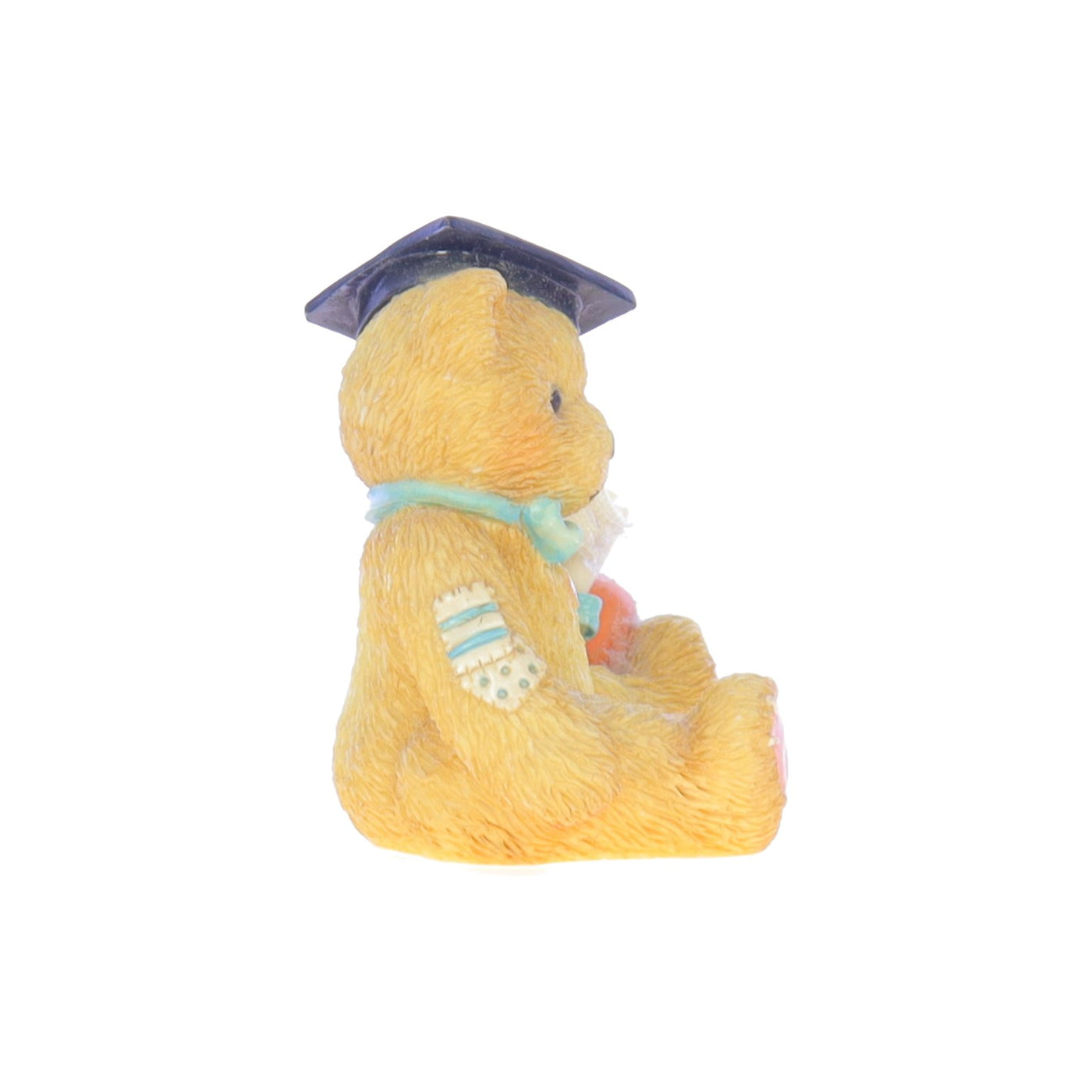Cherished Teddies by Priscilla Hillman Resin Figurine Graduation Bear with Diploma_