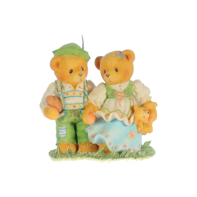 Cherished Teddies by Priscilla Hillman Resin Figurine Harvey & Gigi Finding The Path To Your Heart_