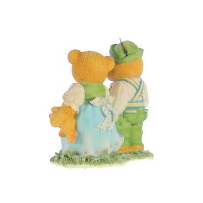 Cherished Teddies by Priscilla Hillman Resin Figurine Harvey & Gigi Finding The Path To Your Heart_