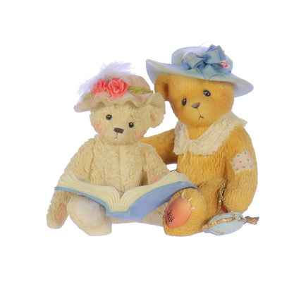 Cherished Teddies by Priscilla Hillman Resin Figurine Tess And Friend Things Do Not Change, We Do_