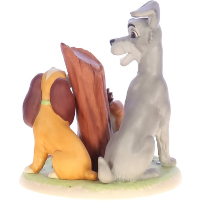 Disney's Magic Memories Porcelain Figurine Limited Edition Lady and the Tramp