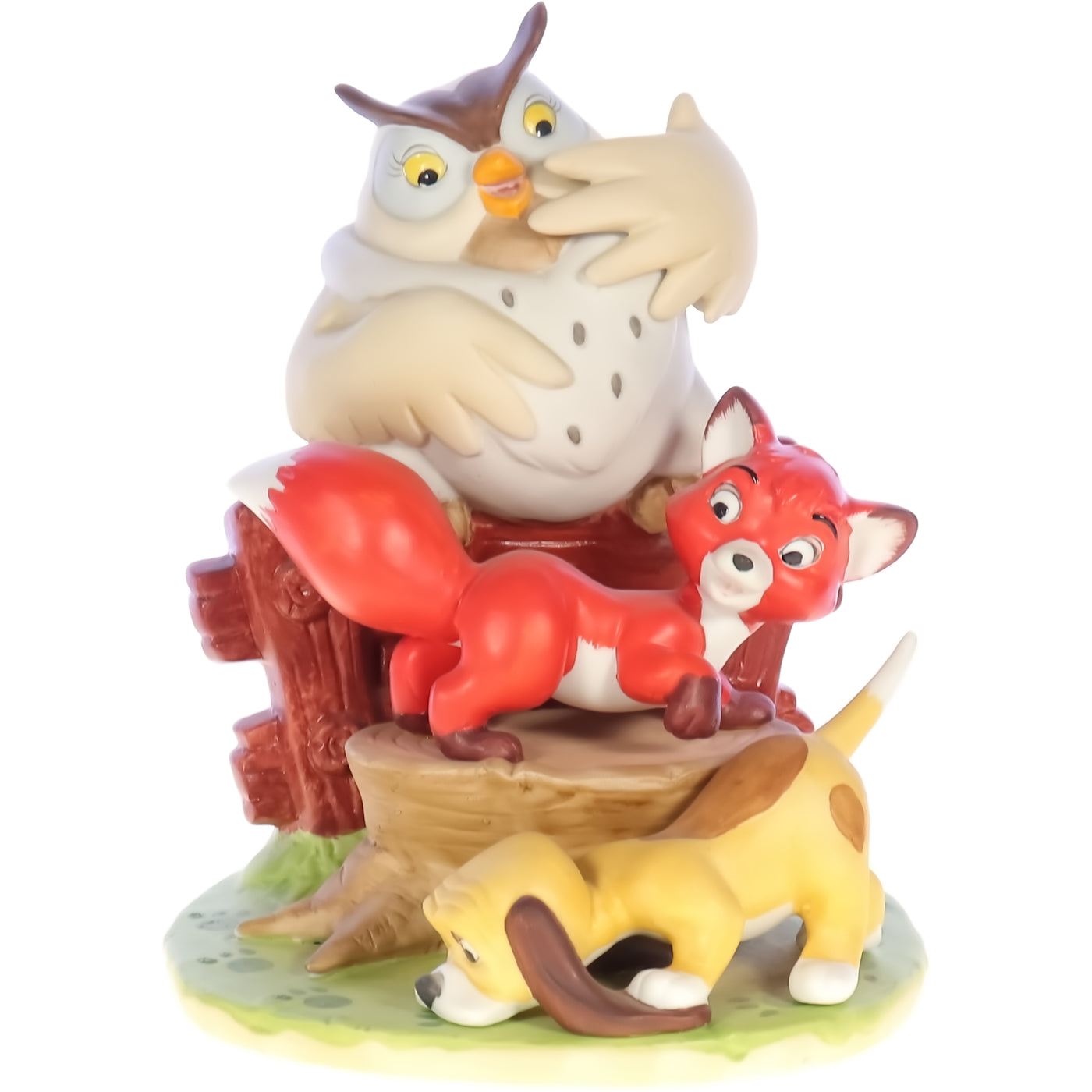 Disney's Magic Memories Porcelain Figurine Limited Edition The Fox and the Hound