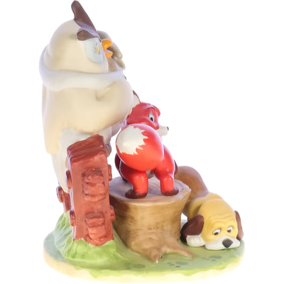 Disney's Magic Memories Porcelain Figurine Limited Edition The Fox and the Hound