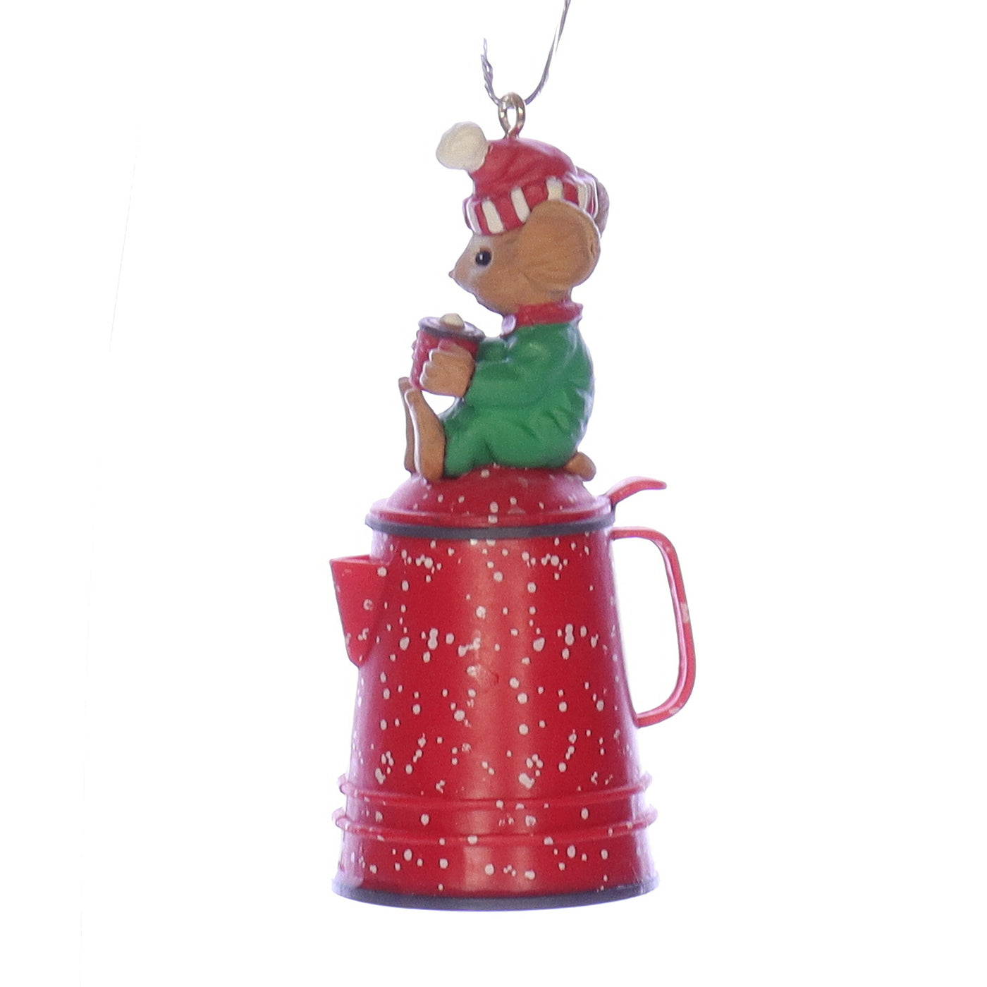 Enesco_Treasury_of_Christmas_Ornaments_564974_Brewing_Warm_Wishes_Mouse_Ornament_1991 Left Side View