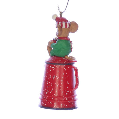 Enesco_Treasury_of_Christmas_Ornaments_564974_Brewing_Warm_Wishes_Mouse_Ornament_1991 Back Left View