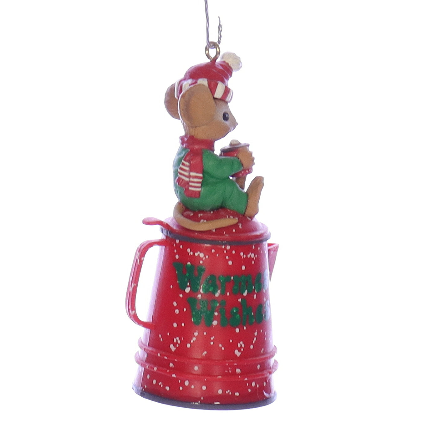 Enesco_Treasury_of_Christmas_Ornaments_564974_Brewing_Warm_Wishes_Mouse_Ornament_1991 Back Right View