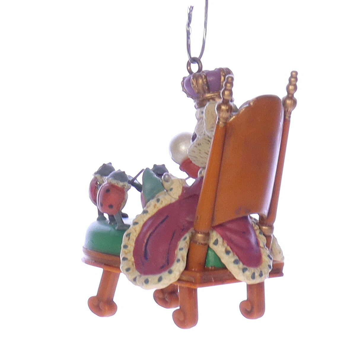 Enesco_Treasury_of_Christmas_Ornaments_575682_Old_King_Cole_Christmas_Ornament_1991 Back Right View