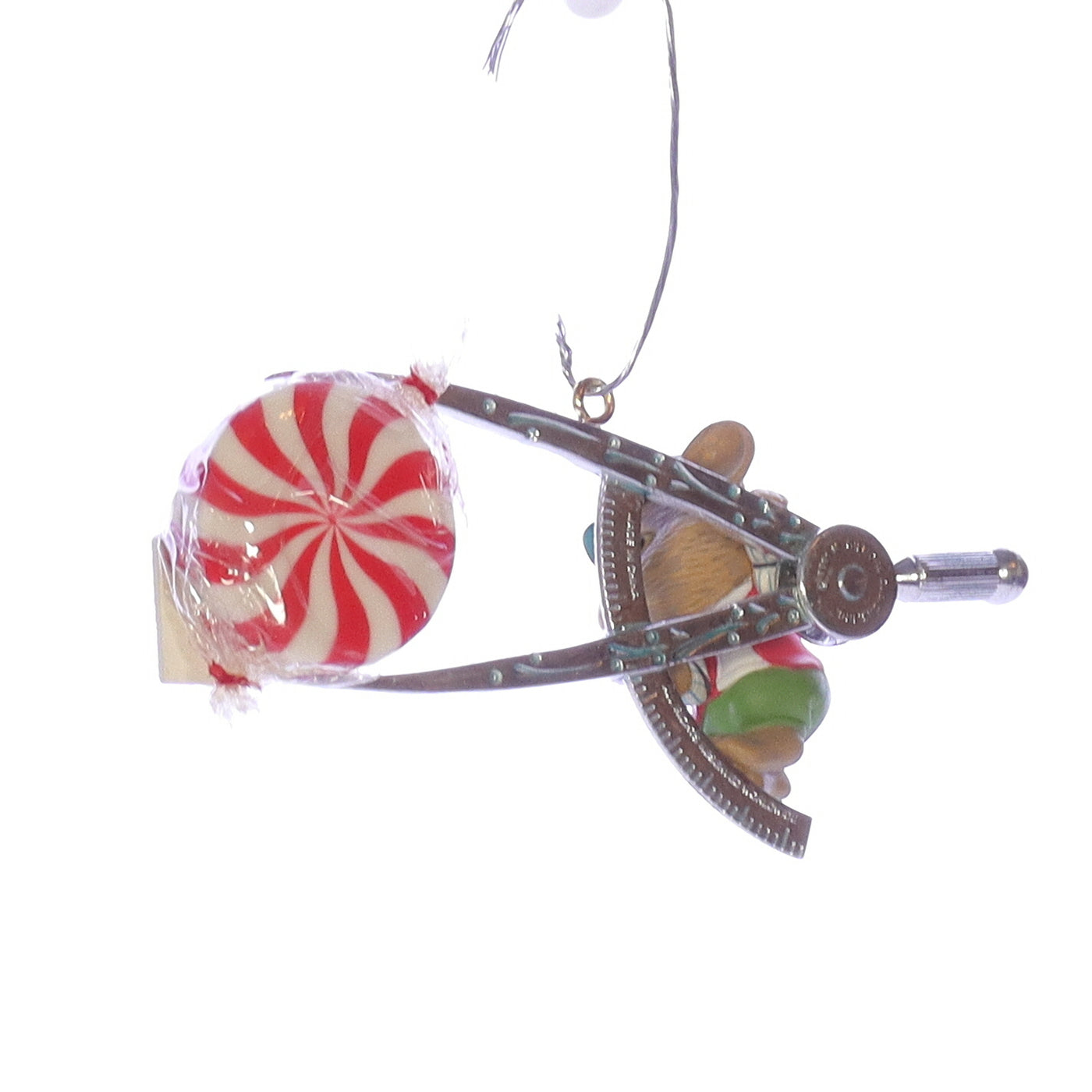 Enesco_Treasury_of_Christmas_Ornaments_583677_Merry_Millimeter_Mouse_Ornament_1993 Back Left View