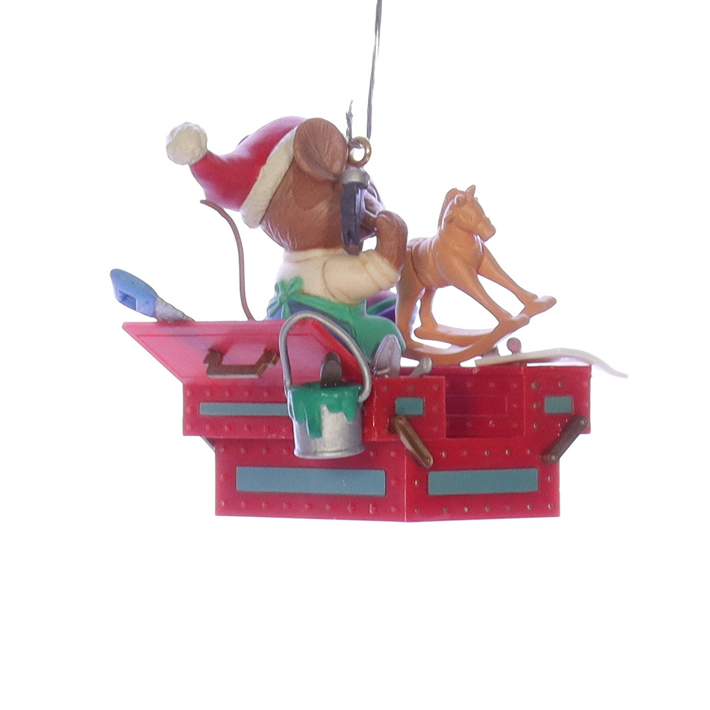 Enesco_Treasury_of_Christmas_Ornaments_584886_Merry_Christmas_Tool_You_Dad_Mouse_Ornament_1994 Back Right View