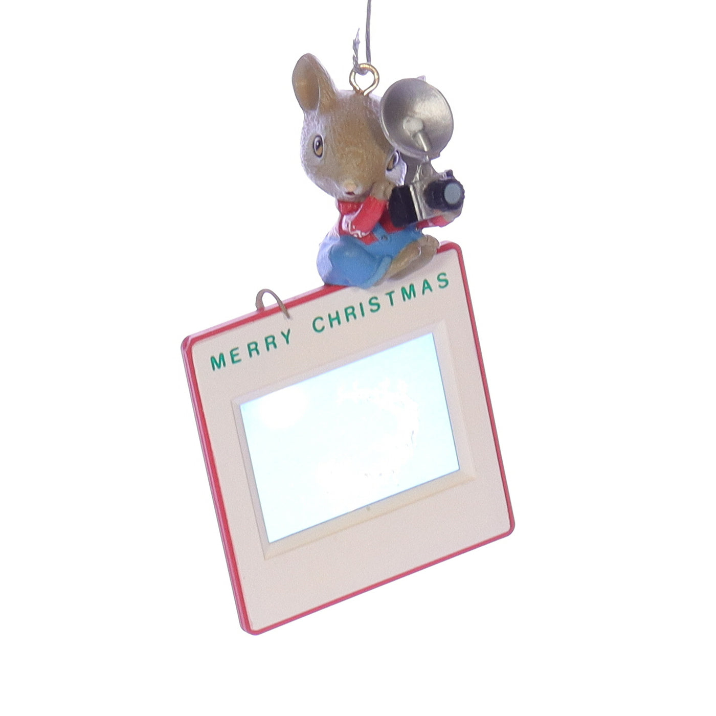 Enesco_Treasury_of_Christmas_Ornaments_830046_Caught_in_the_Act_Mouse_Ornament_1991 Front View