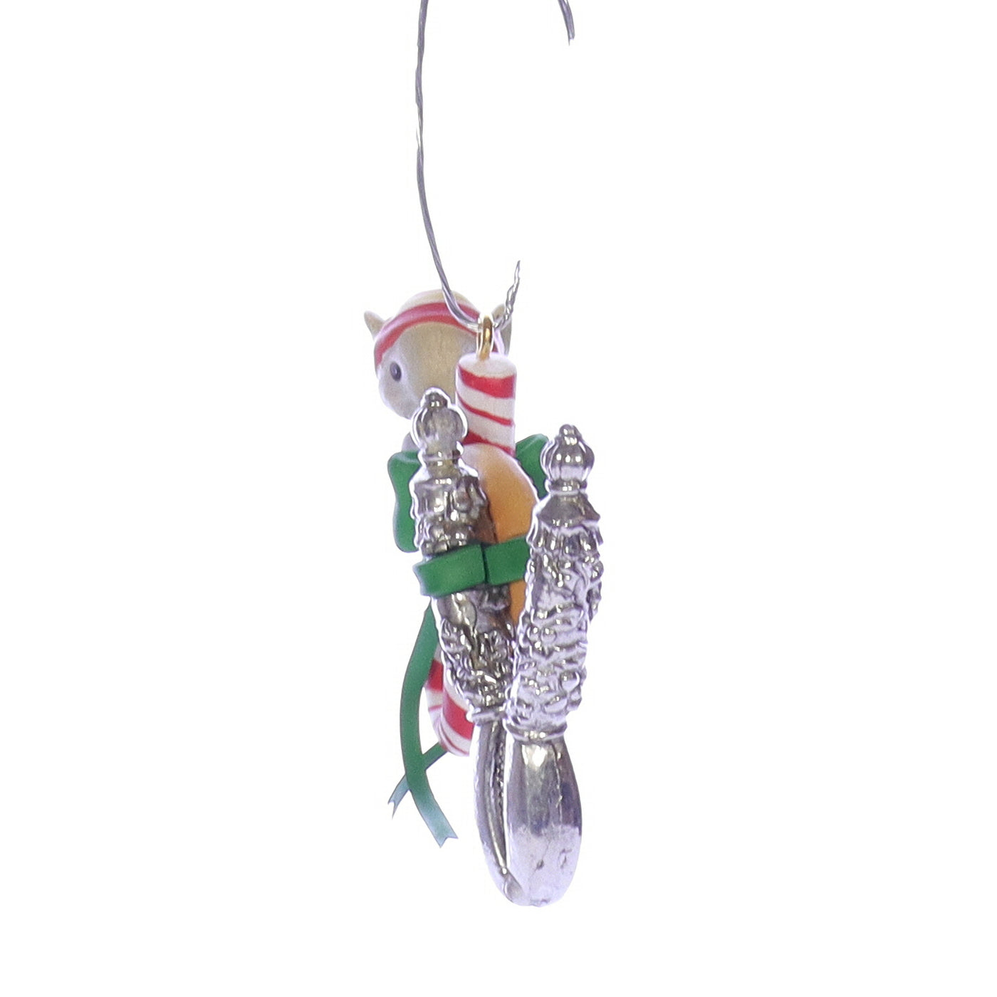 Enesco_Treasury_of_Christmas_Ornaments_830488_Tie-dings_of_Joy_Mouse_Ornament_1991 Right View