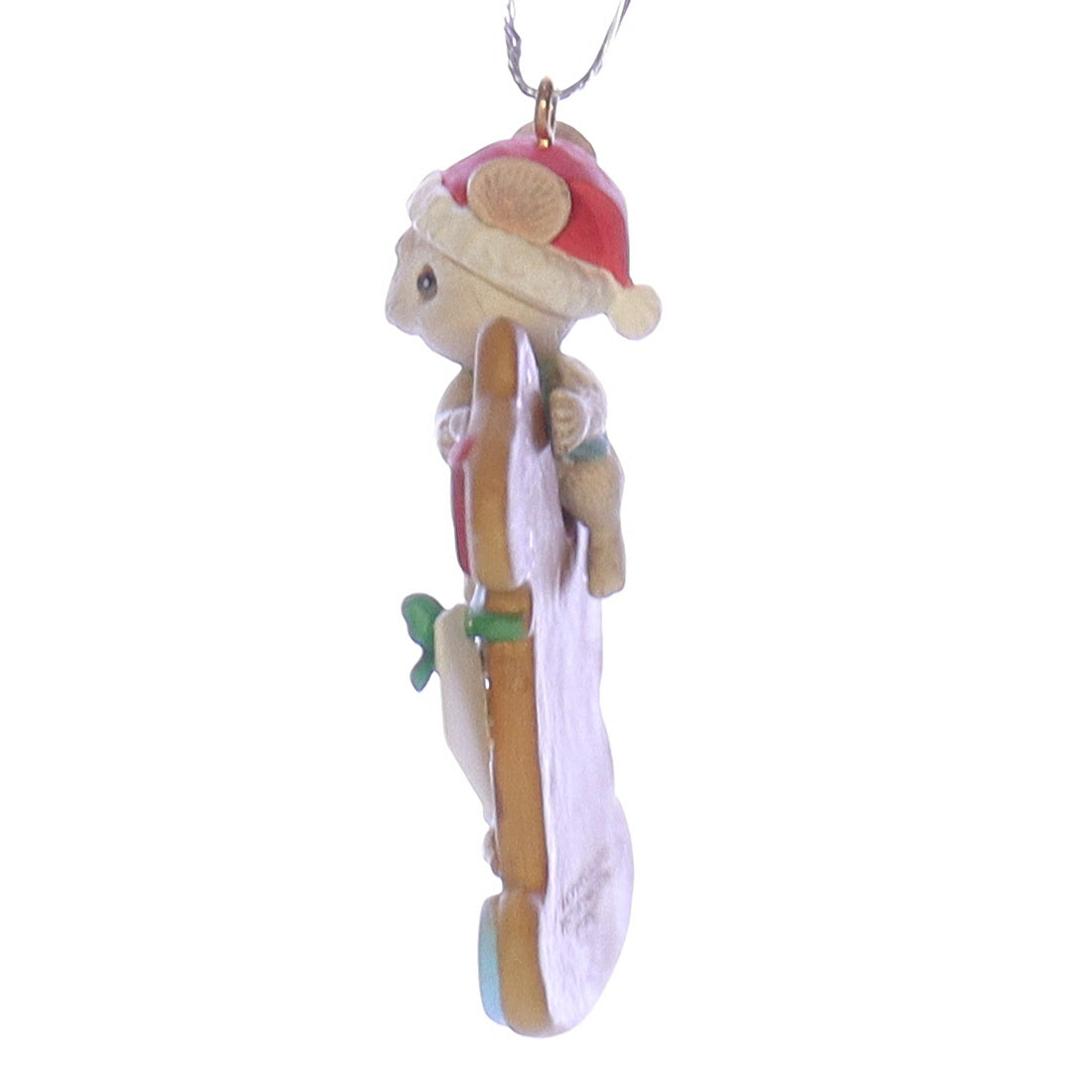 Enesco_Treasury_of_Christmas_Ornaments_8315814_Gingerbread_Greetings_Mouse_Ornament_1992 Left Side View