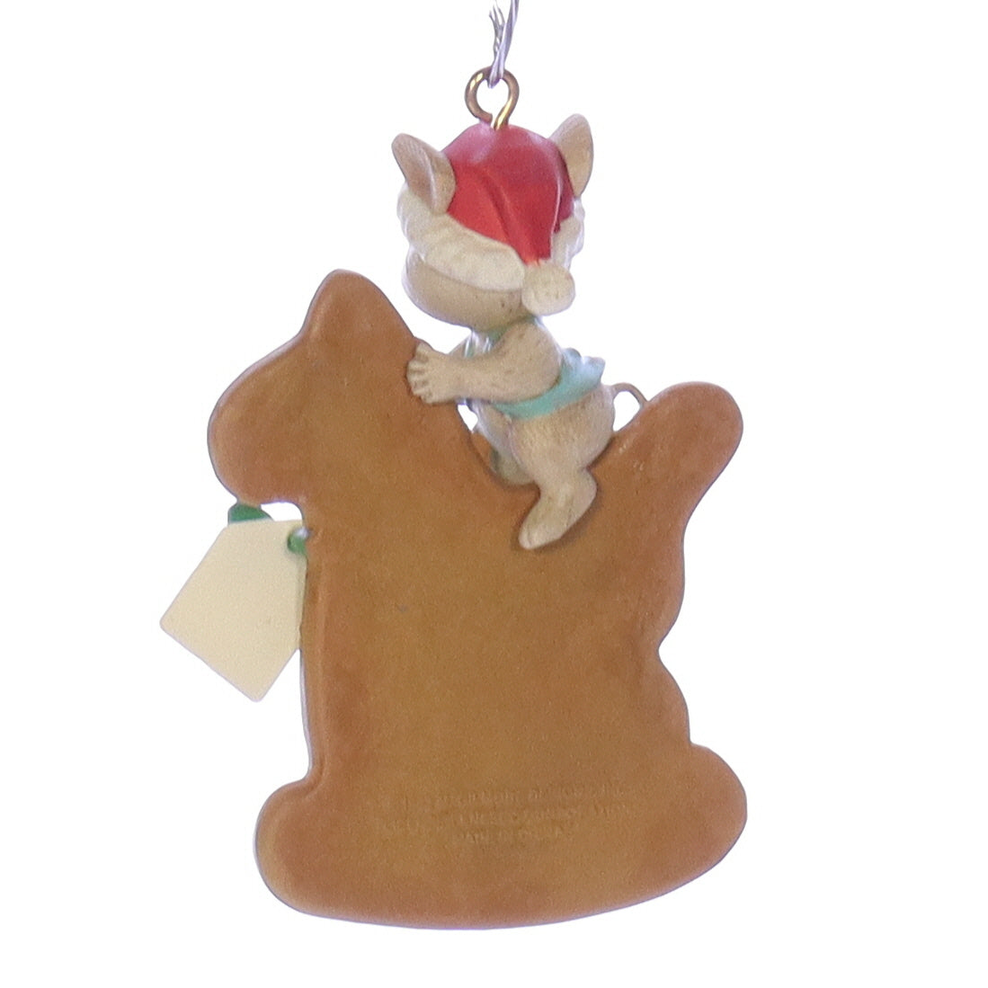 Enesco_Treasury_of_Christmas_Ornaments_8315814_Gingerbread_Greetings_Mouse_Ornament_1992 Back View