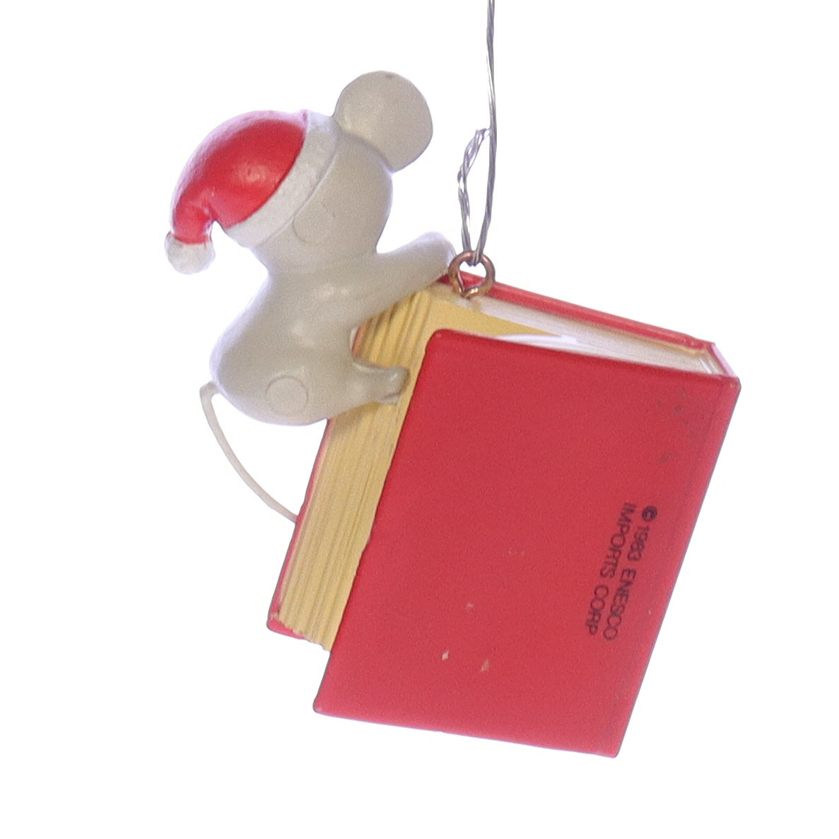 Enesco_Treasury_of_Christmas_Ornaments_specialteacher_To_A_Special_Teacher_Mouse_Ornament_1983 Back View