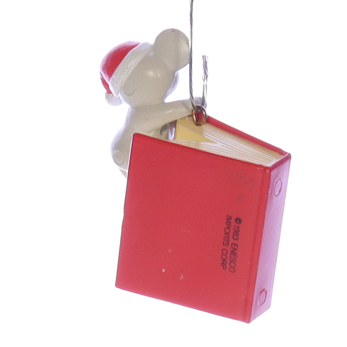 Enesco_Treasury_of_Christmas_Ornaments_specialteacher_To_A_Special_Teacher_Mouse_Ornament_1983 Back Right View