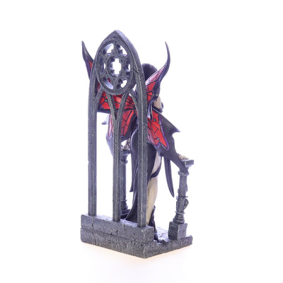 Fantasy_Art_Collection_US-WU-75044AA_Arachnafaria_Fairy_Halloween_Figurine_2010 Back Right View
