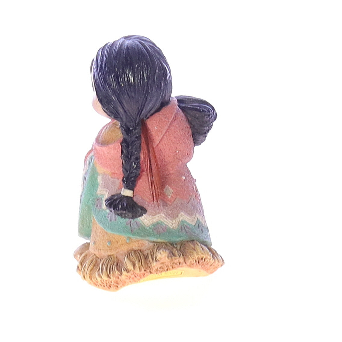 Friends_of_a_Feather_115746_Gotta_Have_A_Hug_Native_American_Figurine_1994 Left Side View